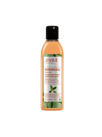 Масло Брингарадж для волос, 120 мл, Джива Аюрведа; Bhringaraj oil for hair, 120 ml, Jiva Ayurveda